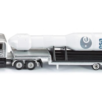 Siku 1614 - Scania Low Loader - Space Rocket