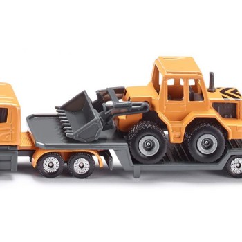 Siku 1616 - Scania Low Loader with 4 x Wheel Loader