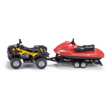 Siku 2314 - Quad with trailer and Jetski - Scale 1:50