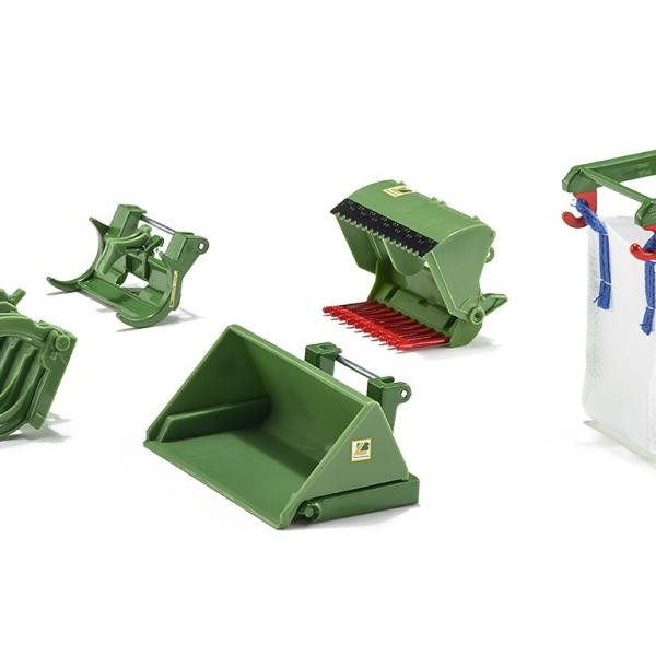 Siku 3658 - Frontloader accessories Bressel & Lade - Scale 1:32