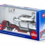 Siku 1849 - MAN TGA Heavy Herlage Transporter With Drettmann Yacht -  Scale 1:87