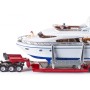 Siku 1849 - MAN TGA Heavy Herlage Transporter With Drettmann Yacht -  Scale 1:87
