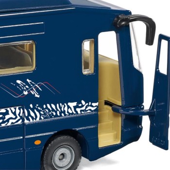 Siku 1943 - Volkner Mobil Performance Motor home Campervan Bus with Wiesmann Roadster MF5 - Scale 1:50 