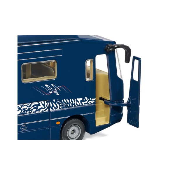 Siku 1943 - Volkner Mobil Performance Motor home Campervan Bus with Wiesmann Roadster MF5 - Scale 1:50 