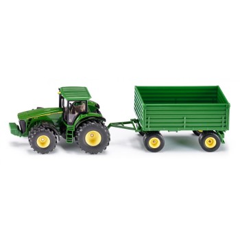 Siku 1953 - John Deere 8430 Tractor with Trailer - Scale  1:50