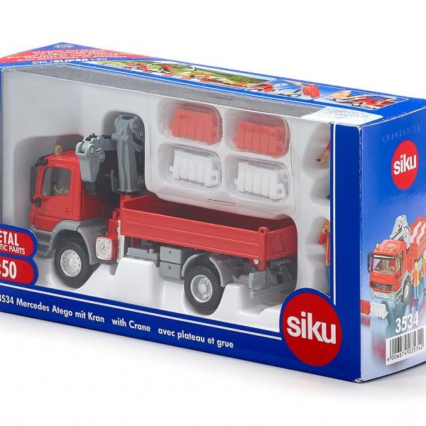 Siku 3534 - Mercedes Atego with Crane - Scale 1:50