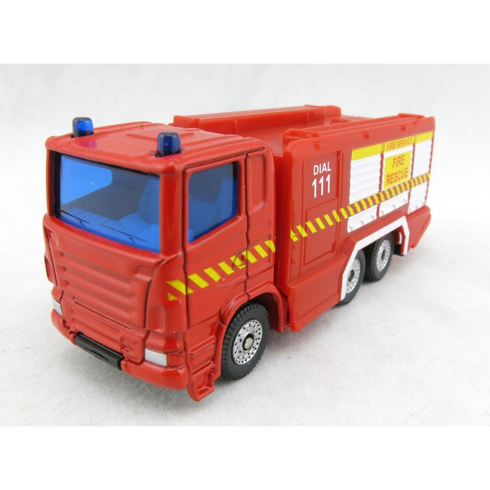Siku 1591 NZ - Scania Fire Department Water Cannon Truck New Zealand