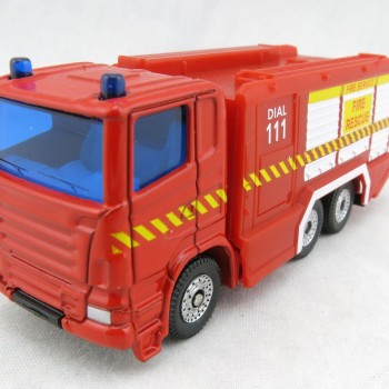 Siku 1591 NZ - Scania Fire Department Water Cannon Truck New Zealand
