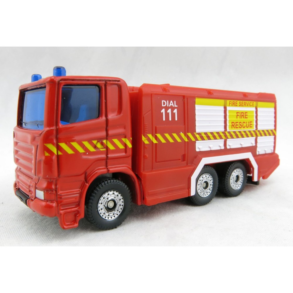 Siku 1591 NZ - Scania Fire Department Water Cannon Truck New Zealand