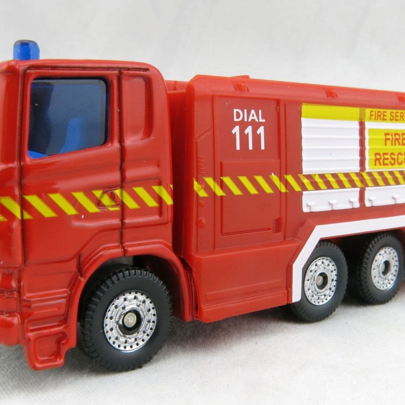Siku 1591 NZ - Scania Fire Department Water Cannon Truck New Zealand