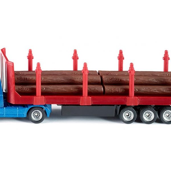 Siku 1659 - Volvo FH04 with Log Transporter Trailer - Scale 1:87