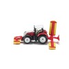 Siku 1672 - Steyr CVT 6210 Tractor with Pöttinger mower combination