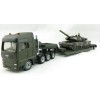 Siku 1872 - MAN Heavy Haulage Transporter Leopard 2 Tank - Scale 1:87
