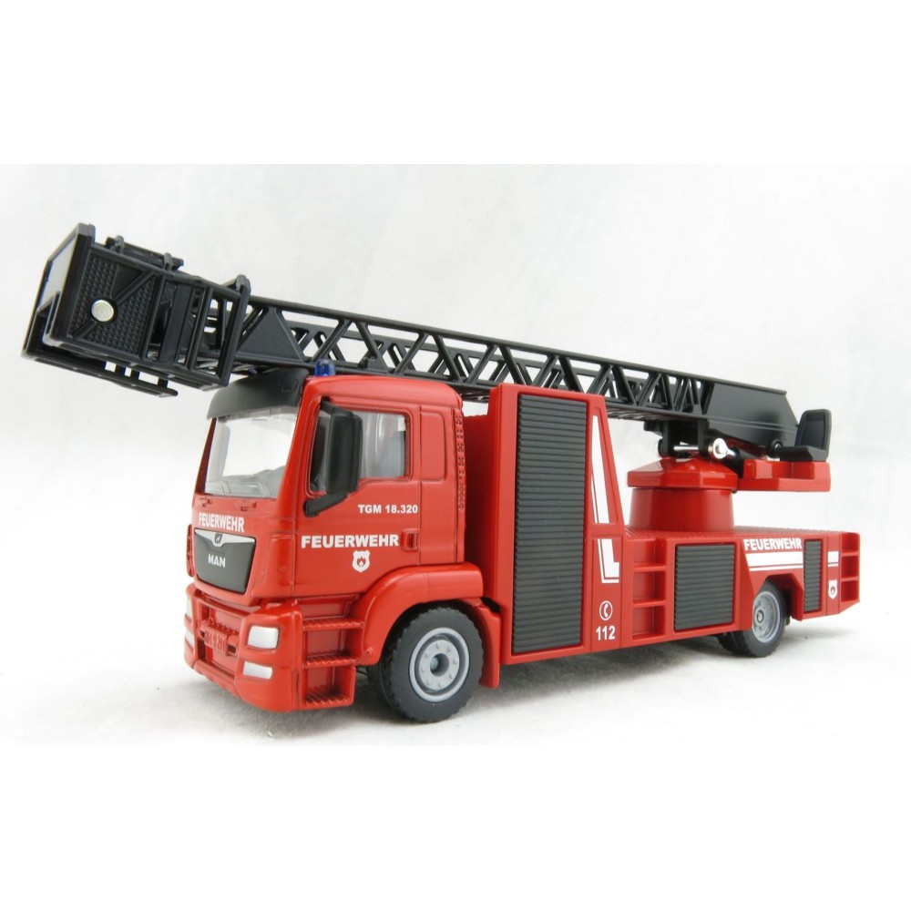 Siku 2114 - MAN TGS Fire Engine Aerial Ladder Unit - Scale 1:50