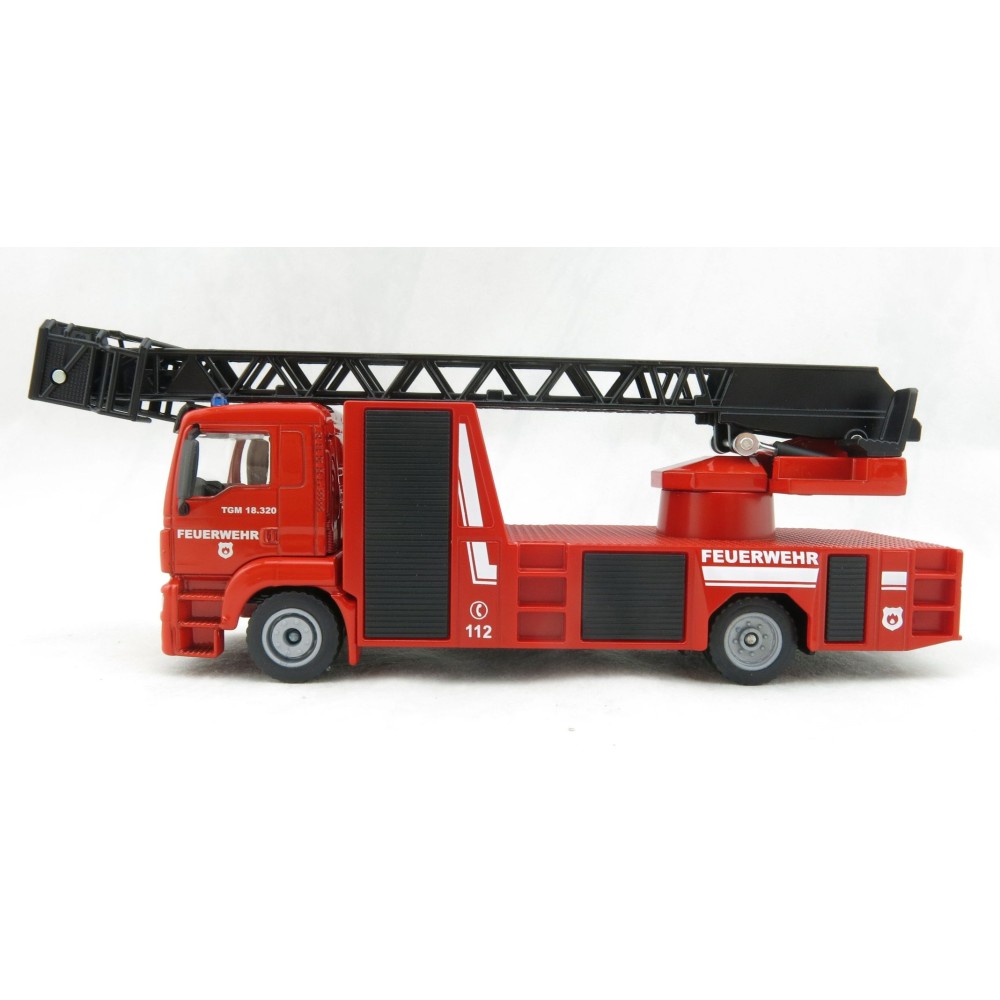 Siku 2114 - MAN TGS Fire Engine Aerial Ladder Unit - Scale 1:50
