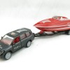 Siku 2543 -  Toyota Landcruiser with performance marine Motor boat - Scale 1:55