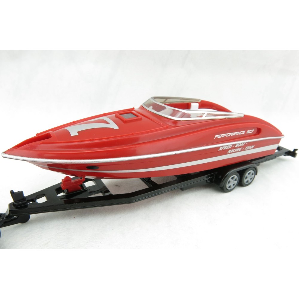 Siku 2543 -  Toyota Landcruiser with performance marine Motor boat - Scale 1:55