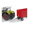 Siku 2898 Double Axle Trailer Red Scale 1:32