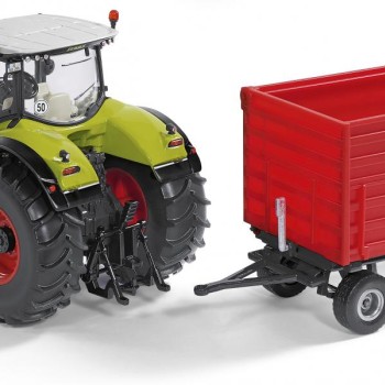 Siku 2898 Double Axle Trailer Red Scale 1:32