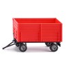 Siku 2898 Double Axle Trailer Red Scale 1:32