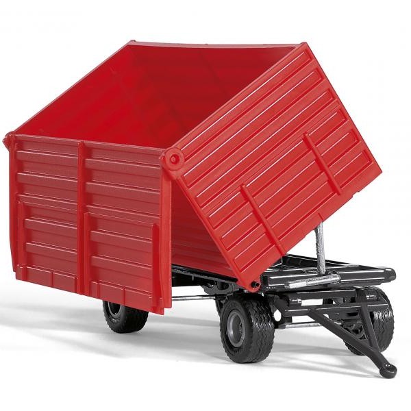 Siku 2898 Double Axle Trailer Red Scale 1:32