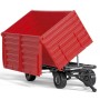 Siku 2898 Double Axle Trailer Red Scale 1:32