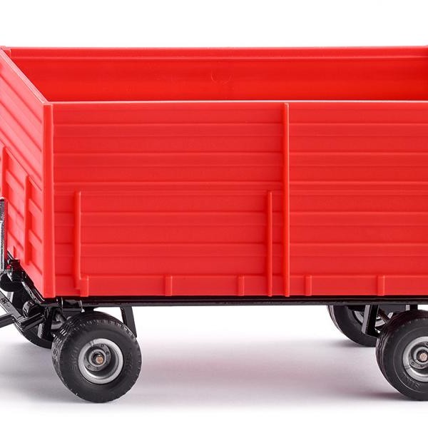 Siku 2898 Double Axle Trailer Red Scale 1:32