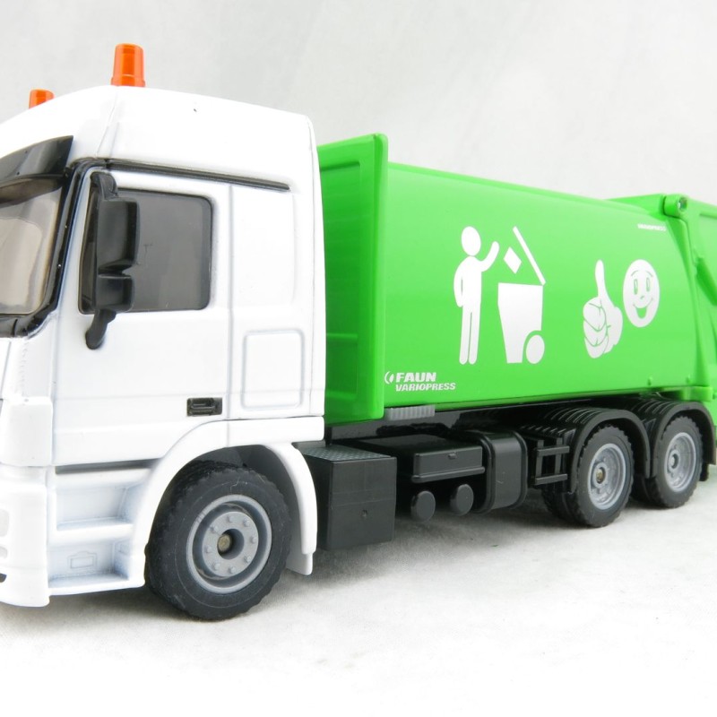 Siku 2938 - Mercedes Benz Actros Faun Garbage Truck - Scale 1:50