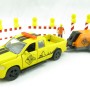 Siku 3505 - Dodge RAM 1500 with Compressor Trailer and Accessories - Scale 1:50