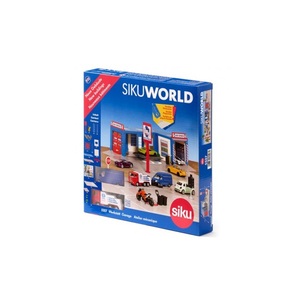 Siku 5507 - Siku World Car Service Station Garage