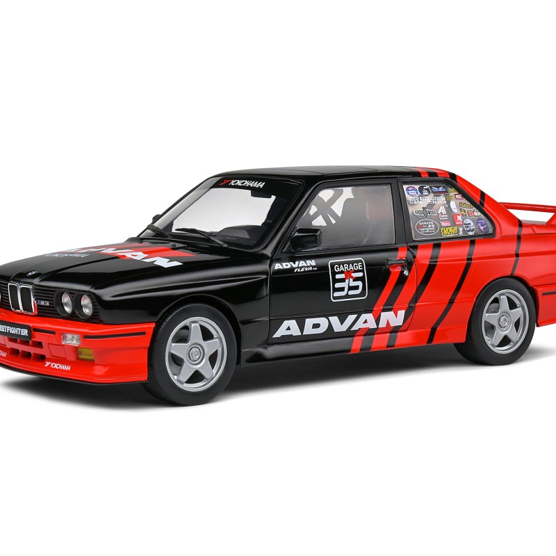 Solido S1801521 BMW E30 M3 Advan Drift Team 1990 - Scale 1:18