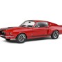 Solido S1802909 1976 Ford Mustang Shelby GT500 Red with Black Stripe - Scale 1:18