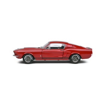 Solido S1802909 1976 Ford Mustang Shelby GT500 Red with Black Stripe - Scale 1:18