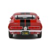 Solido S1802909 1976 Ford Mustang Shelby GT500 Red with Black Stripe - Scale 1:18