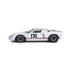 Solido S1803009 1967 Ford GT40 MKI Targa Florio White H. Greder J. M. Giorgi - Scale 1:18