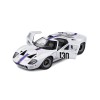 Solido S1803009 1967 Ford GT40 MKI Targa Florio White H. Greder J. M. Giorgi - Scale 1:18