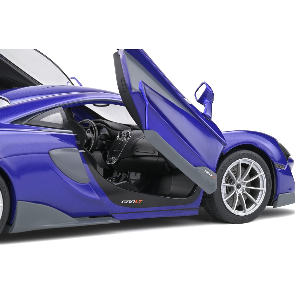 Solido S1804502 2018 McLaren 600 LT Coupe Purple Metallic - Scale 1:18