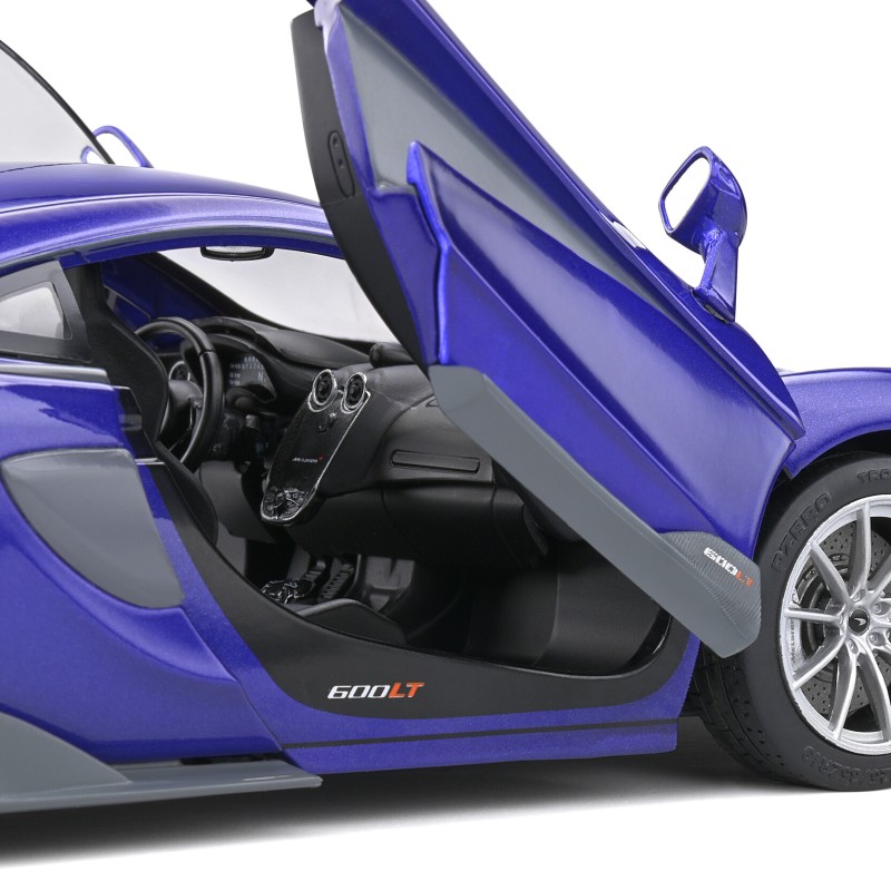 Solido S1804502 2018 McLaren 600 LT Coupe Purple Metallic - Scale 1:18