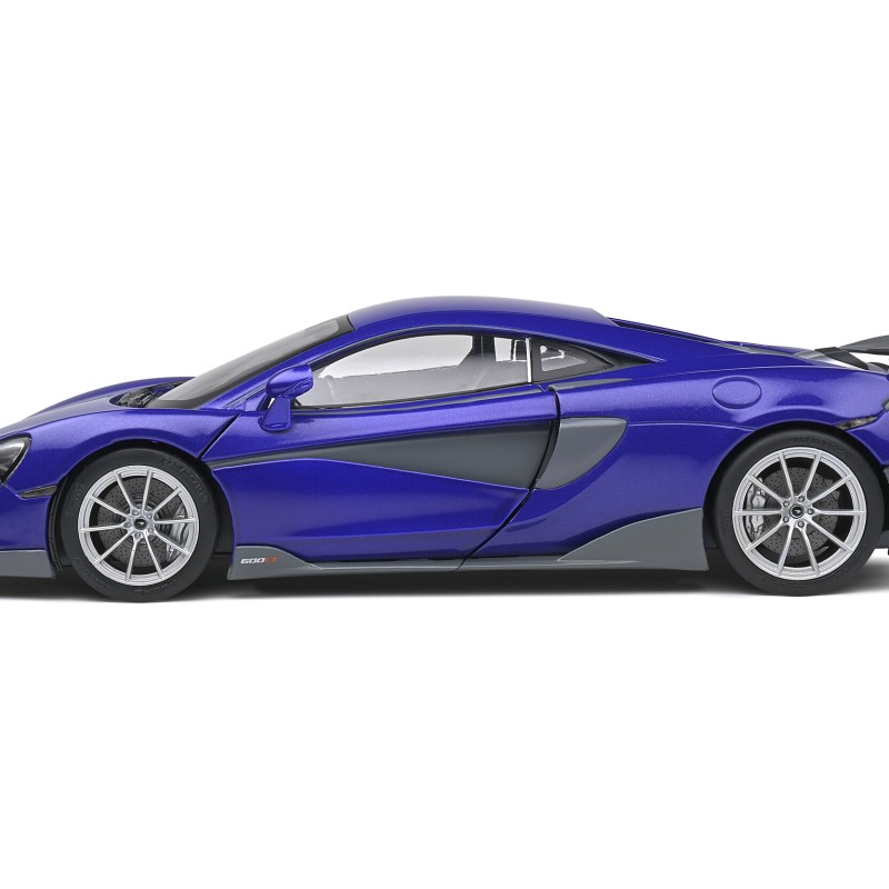 Solido S1804502 2018 McLaren 600 LT Coupe Purple Metallic - Scale 1:18