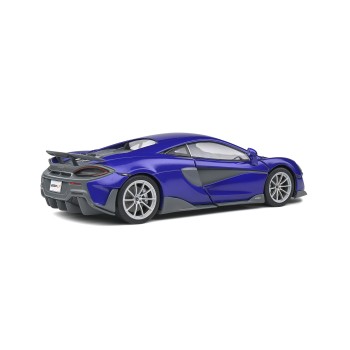 Solido S1804502 2018 McLaren 600 LT Coupe Purple Metallic - Scale 1:18