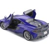 Solido S1804502 2018 McLaren 600 LT Coupe Purple Metallic - Scale 1:18