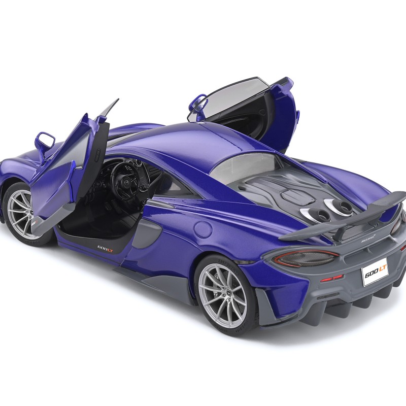 Solido S1804502 2018 McLaren 600 LT Coupe Purple Metallic - Scale 1:18