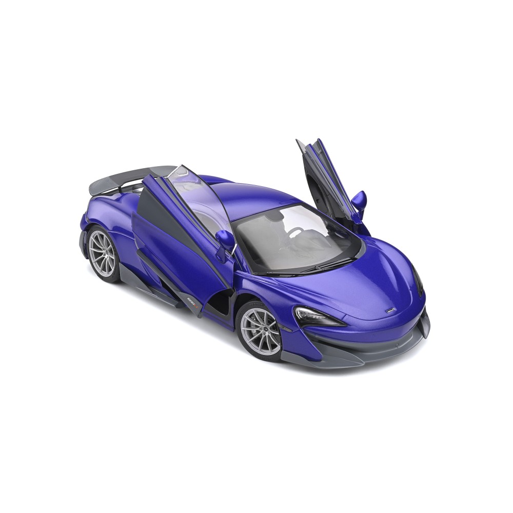 Solido S1804502 2018 McLaren 600 LT Coupe Purple Metallic - Scale 1:18