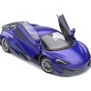 Solido S1804502 2018 McLaren 600 LT Coupe Purple Metallic - Scale 1:18