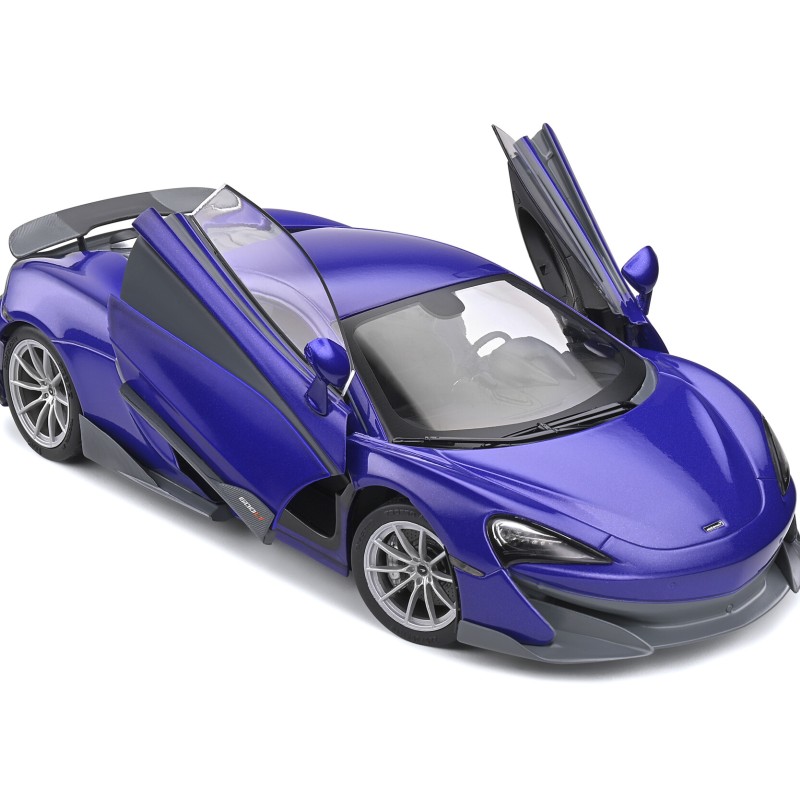 Solido S1804502 2018 McLaren 600 LT Coupe Purple Metallic - Scale 1:18