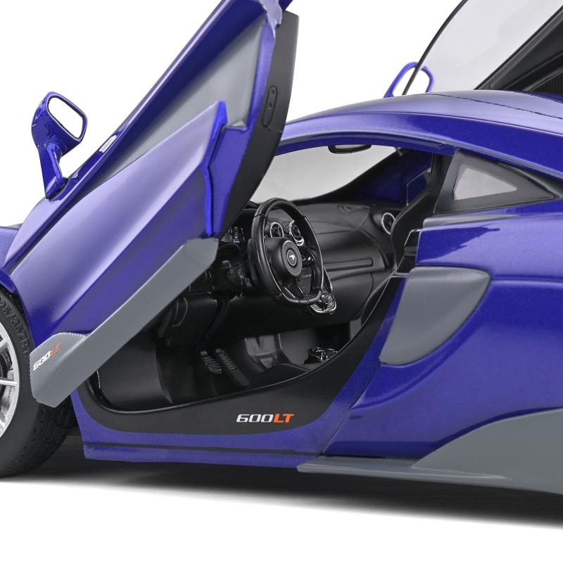 Solido S1804502 2018 McLaren 600 LT Coupe Purple Metallic - Scale 1:18