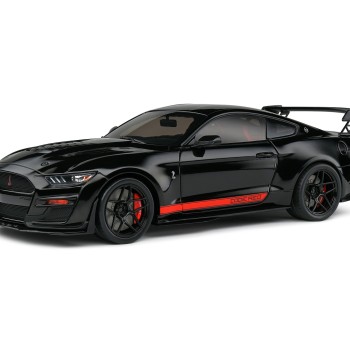 Solido S1805909 Shelby GT500-H 2023 Black with Red Stripes - Scale 1:18