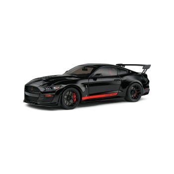 Solido S1805909 Shelby GT500-H 2023 Black with Red Stripes - Scale 1:18
