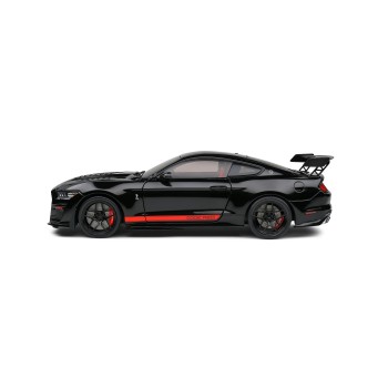 Solido S1805909 Shelby GT500-H 2023 Black with Red Stripes - Scale 1:18