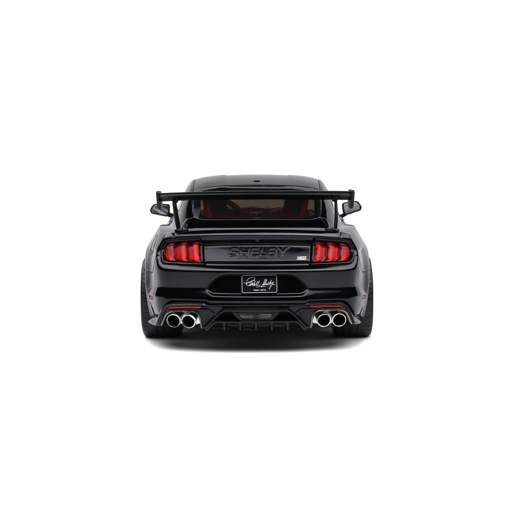 Solido S1805909 Shelby GT500-H 2023 Black with Red Stripes - Scale 1:18